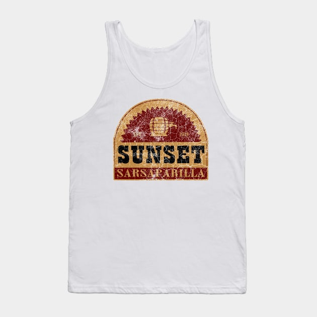 Sunset Sarsaparilla distressed logo Tank Top by zuckening